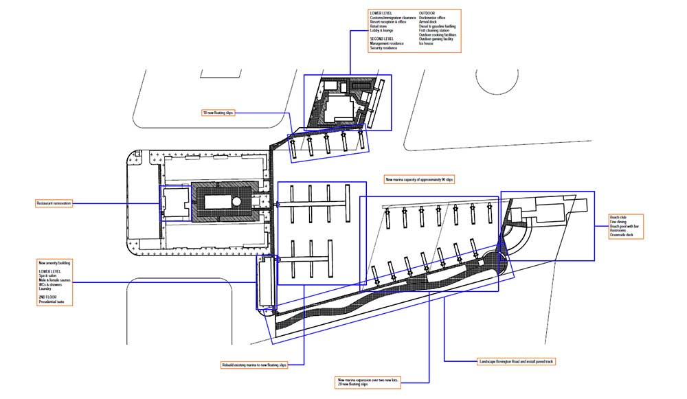blue marlin cove development site plan