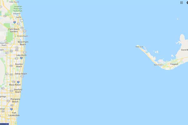 bahamas map